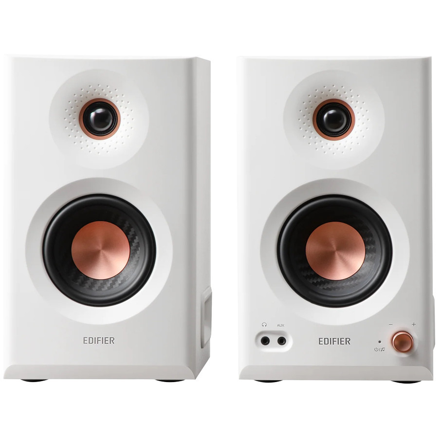 PC колони Edifier MR5, 110W RMS, Bluetooth 6.0, XLR/RCA/AUX, Hi-Res Audio - MR5-WH - 2