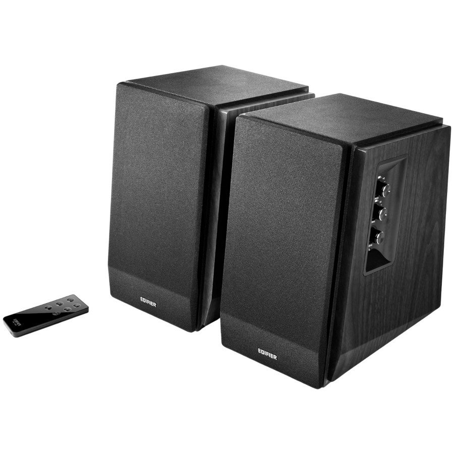 PC колони Edifier R1700BT, Стерео 2.0, Bluetooth 5.1, RCA, 66W RMS, Черен - R1700BT-BL - 2