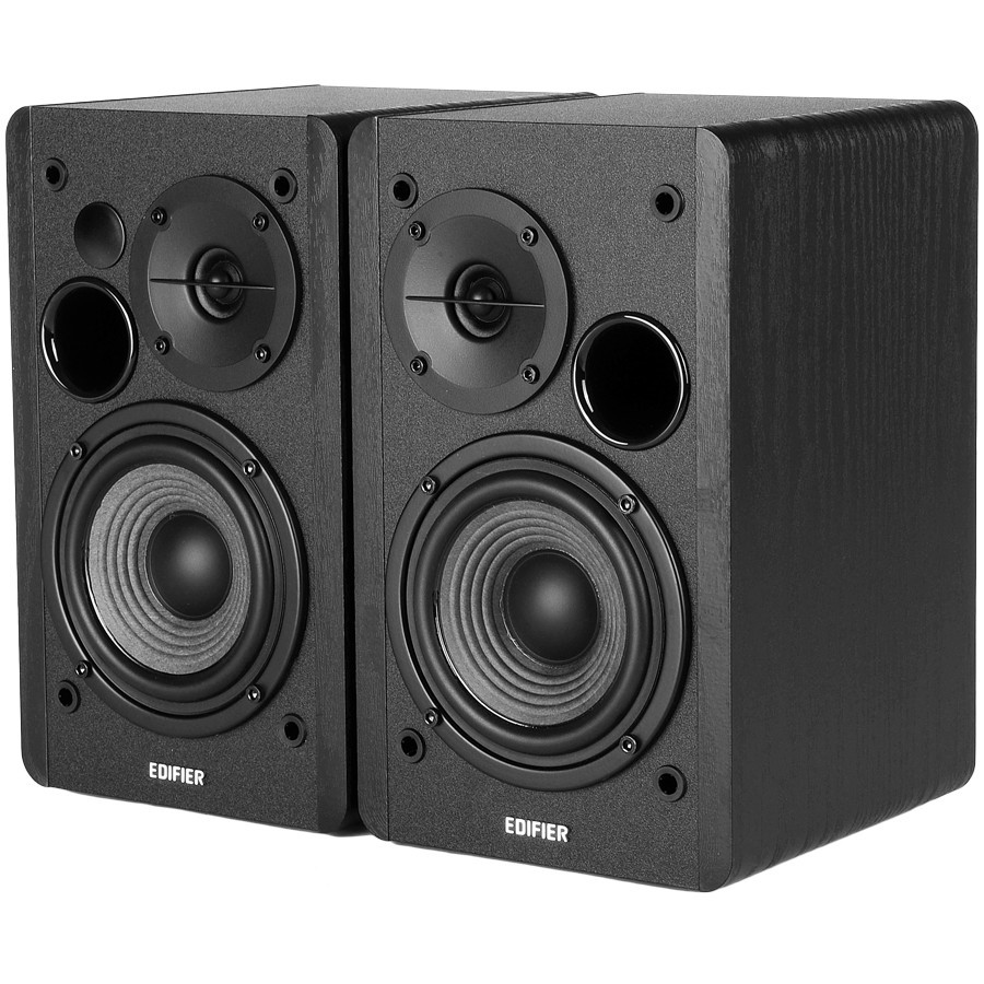 Колони Edifier R1280DB, 2.0 стерео, 42W RMS, Bluetooth 5.1, оптичен/коаксиален/RCA, черна - R1280DB-BL - 2