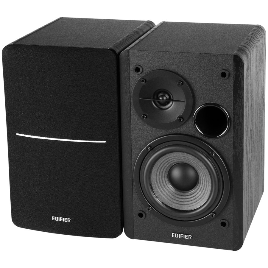 Колони Edifier R1280DB, 2.0 стерео, 42W RMS, Bluetooth 5.1, оптичен/коаксиален/RCA, черна - R1280DB-BL - 3
