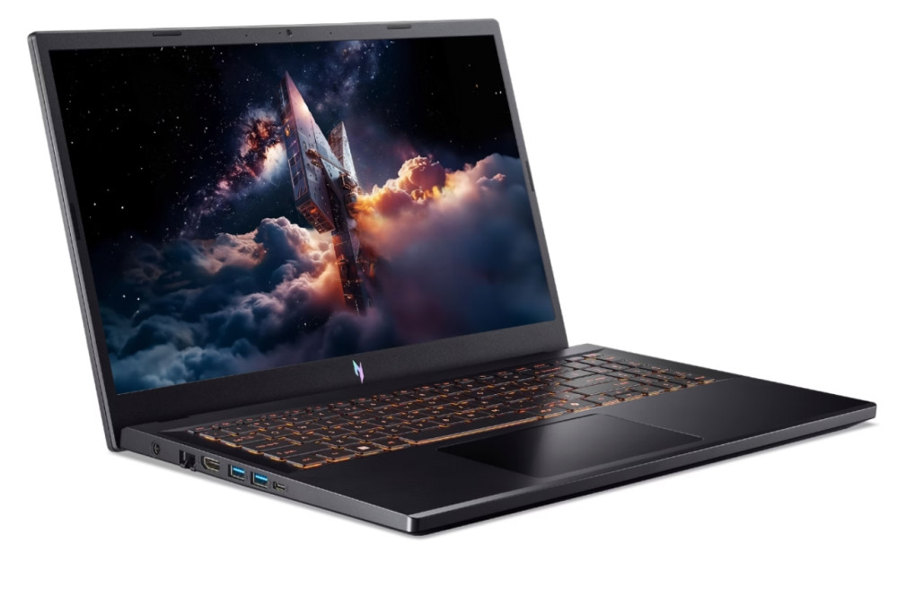 Лаптоп Acer Nitro V 15 ANV15-52-59ZT, 15.6" Full HD IPS 165Hz, Intel Core i5-13420H, NVIDIA GeForce RTX 3050 6GB, 16GB DDR5, 512GB SSD, Free OS - NH.QV3EX.00A - 2