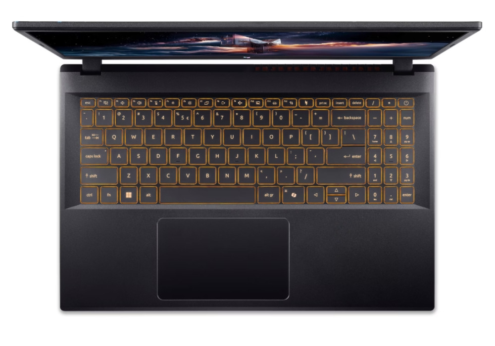 Лаптоп Acer Nitro V 15 ANV15-52-59ZT, 15.6" Full HD IPS 165Hz, Intel Core i5-13420H, NVIDIA GeForce RTX 3050 6GB, 16GB DDR5, 512GB SSD, Free OS - NH.QV3EX.00A - 4
