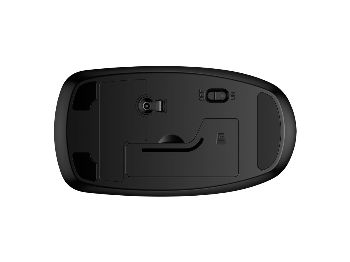 Безжична мишка HP 235 Slim, Оптична 1600 DPI, 2.4 GHz, Черна - 4E407UT - 3