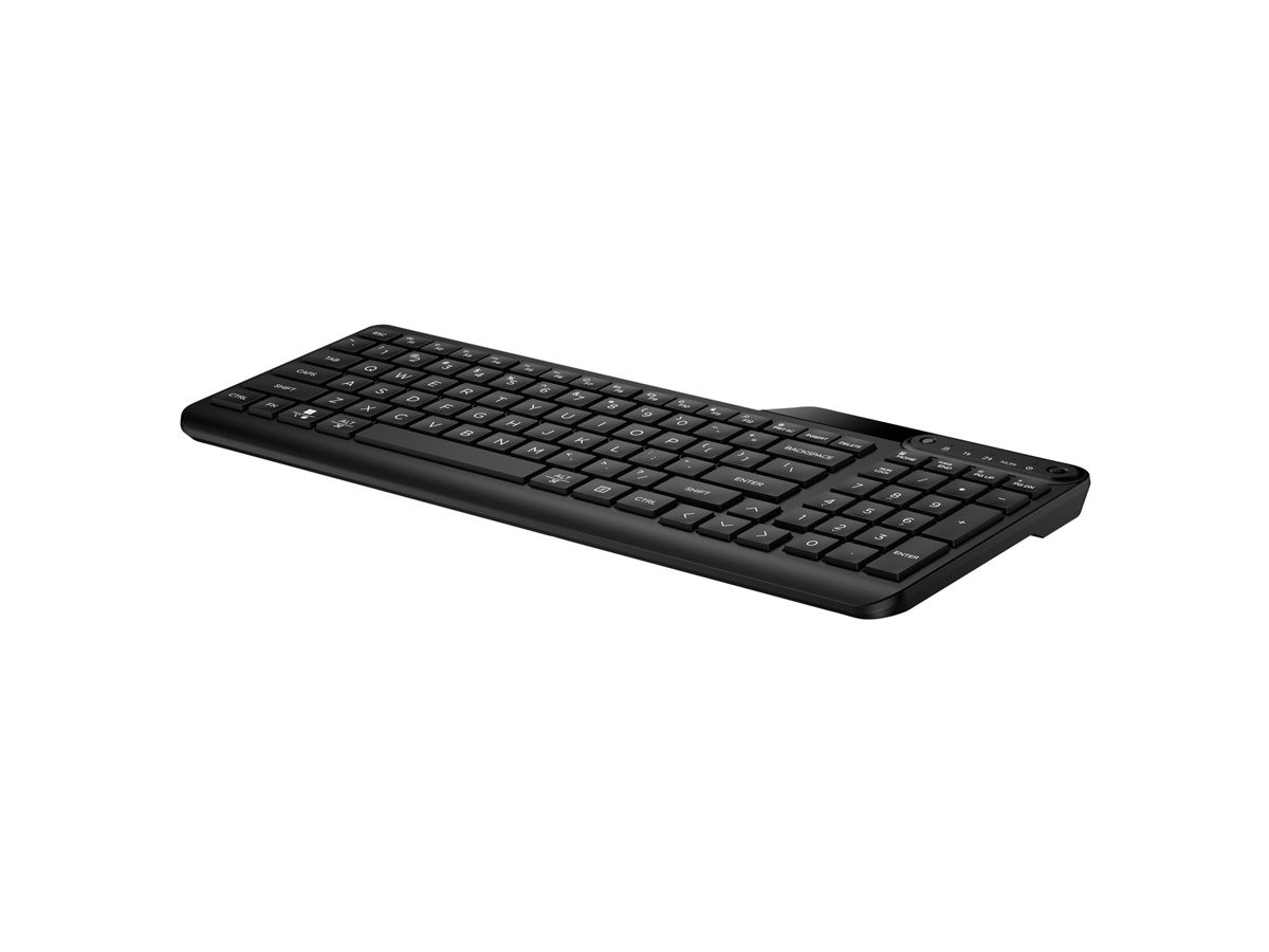 Bluetooth клавиатура HP 475 Dual-Mode, Безжична, 2.4 GHz/Bluetooth 5.3, Нископрофилна - 7N7B9AA - 9
