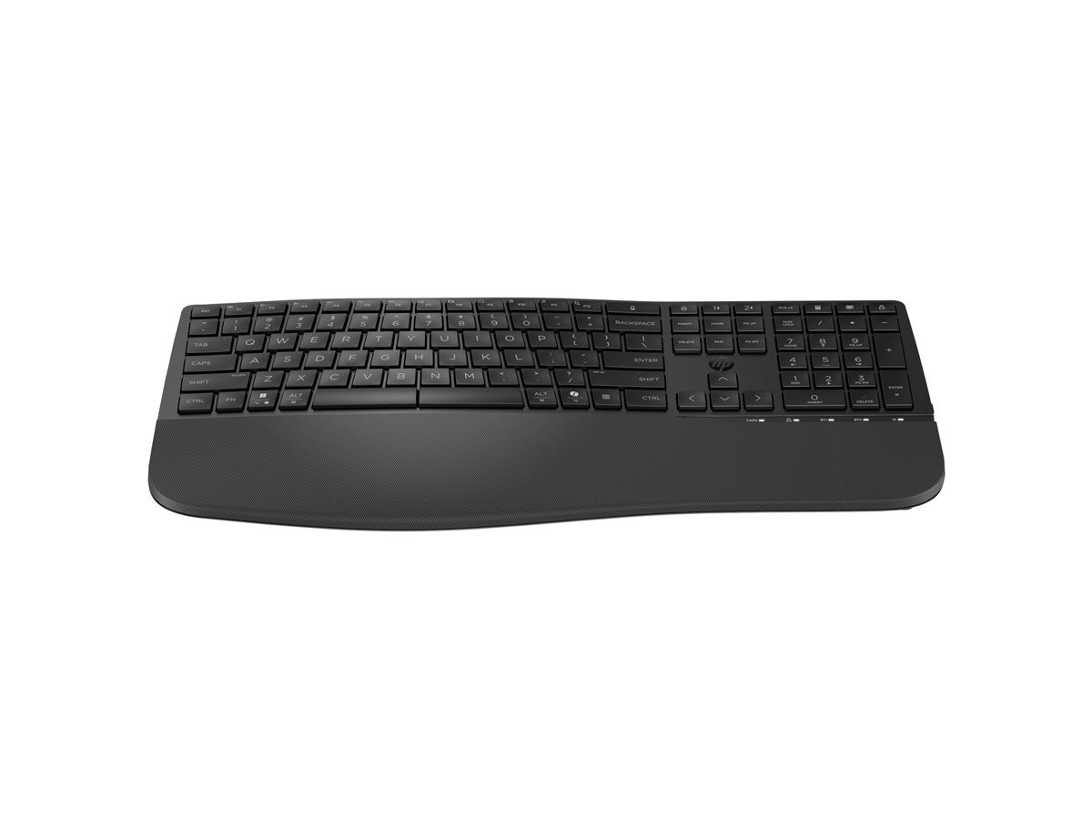 Безжична нископрофилна клавиатура HP 685 CFT, Dual-Mode, 2.4 GHz, QWERTY International English, Нископрофилна - 8T6L9UT - 3