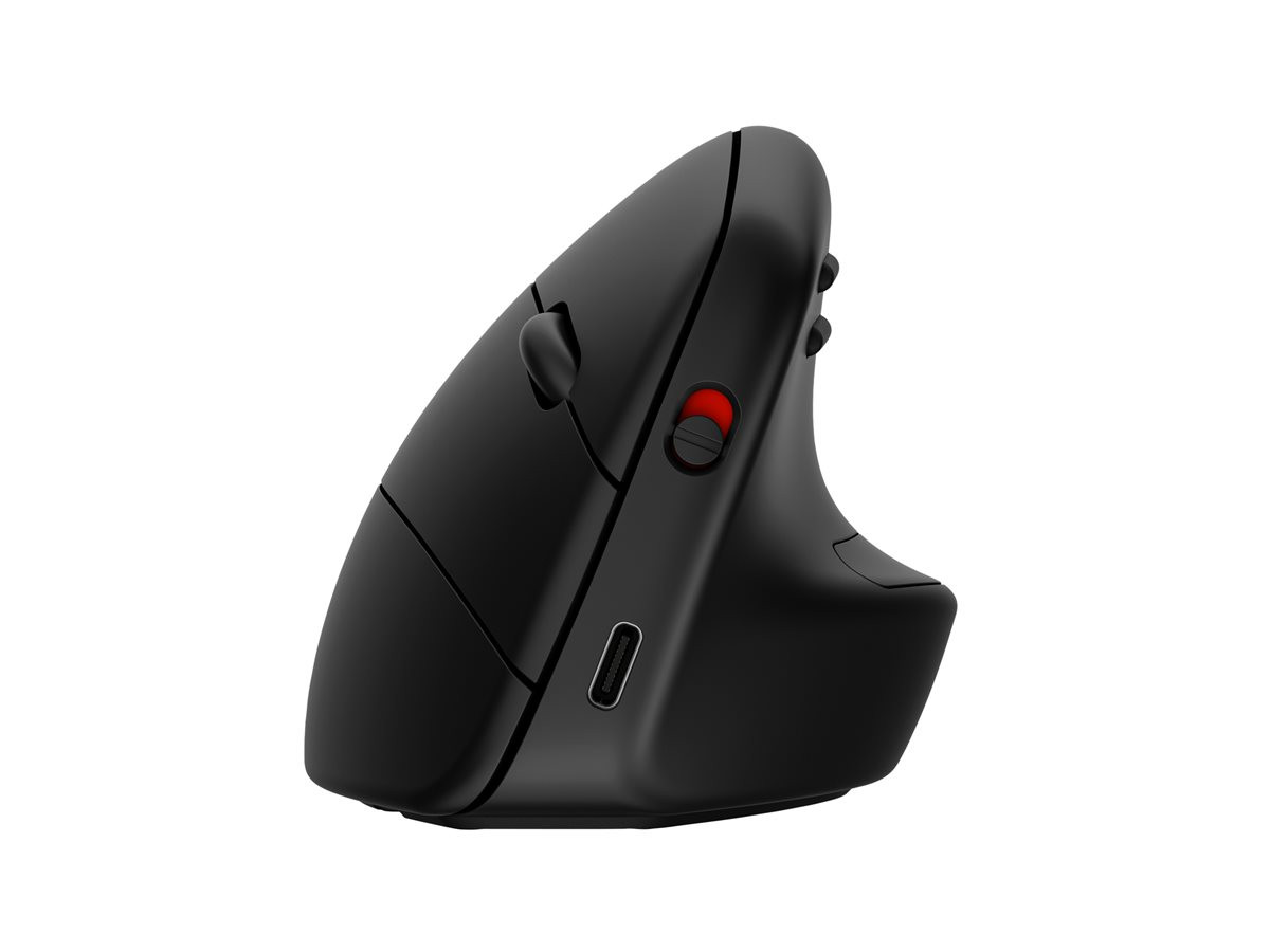 Безжична мишка HP 925 Ergo VRTCL, вертикална, 4000 DPI, 6 бутона, Bluetooth 5.3 / 2.4 GHz - 6H1A5AA - 7