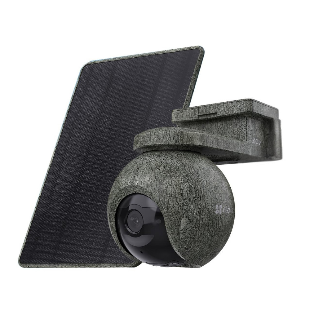 4K PTZ камера EZVIZ CS-EB8, 8MP 4mm, WiFi 6 4G, SD карта, IR 10-20m, соларен панел - CS-EB8/SP-R200-CF - 1