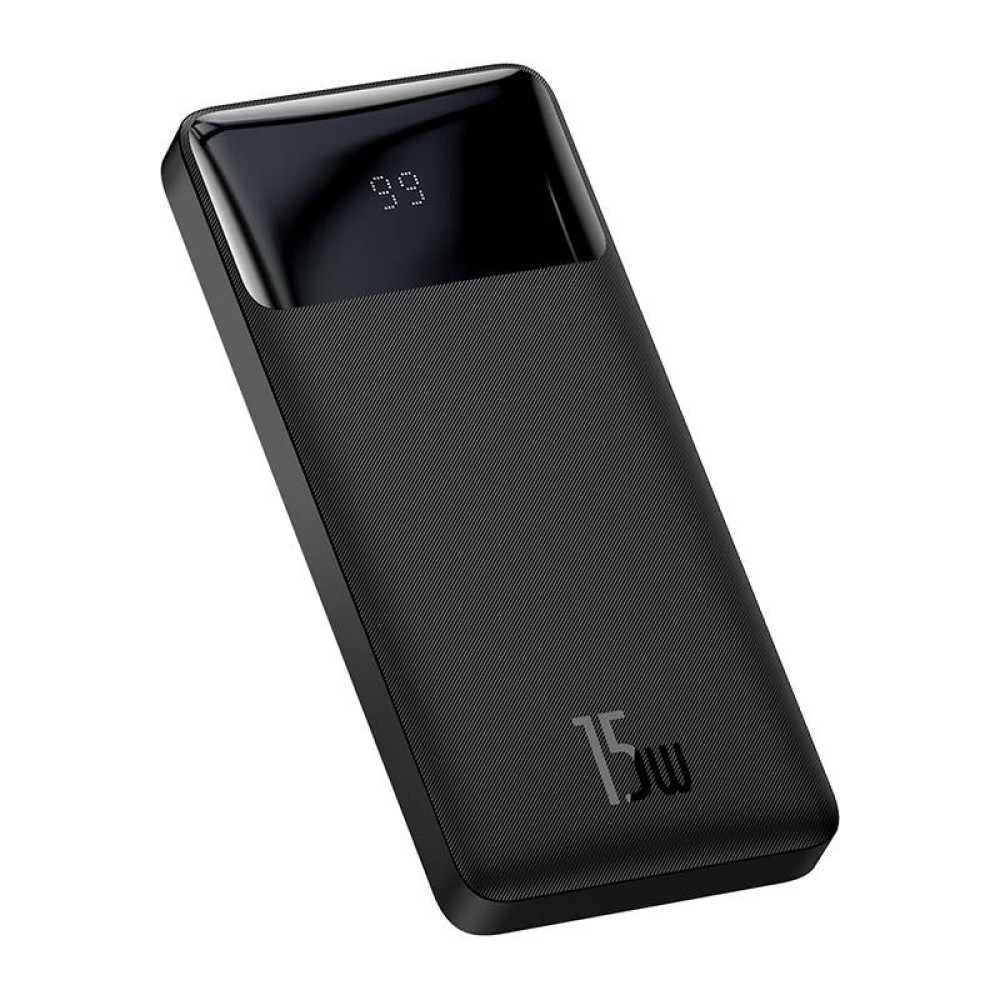 Външна батерия Baseus Bipow PPBD050001, 10000mAh, 2x USB + 1x USB Type-C, 15W - PPBD050001 - 2