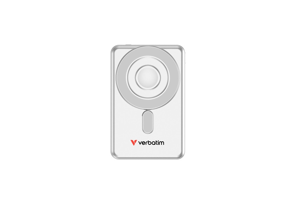 Външна батерия Verbatim Charge 'n' Go 2C, 5000mAh, USB-C, 2.4A, Magnetic Wireless - 32276 - 2