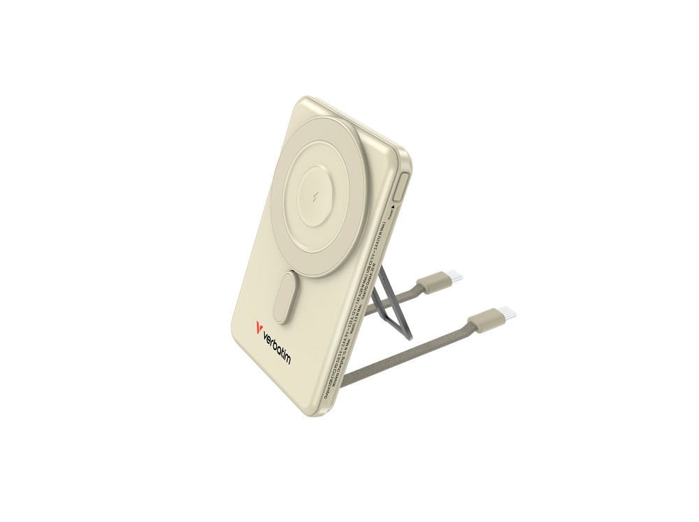 Външна батерия Verbatim Charge 'n' Go 2C, 5000mAh, USB-C, 2.4A, Gold - 32253 - 1