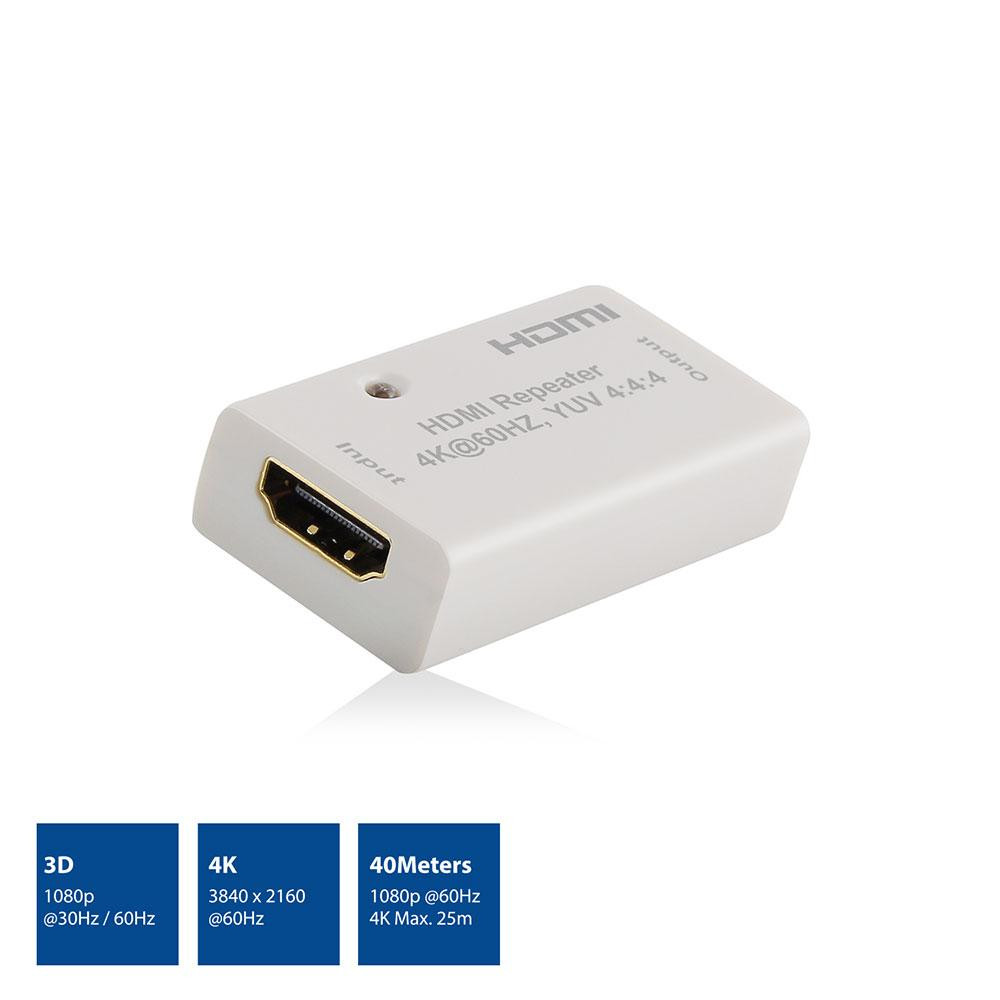 HDMI повторител ACT AC7820, Усилва HDMI сигнал до 40 м, Поддържа 4K - EWENT-ACT-EXT-AC7820 - 2
