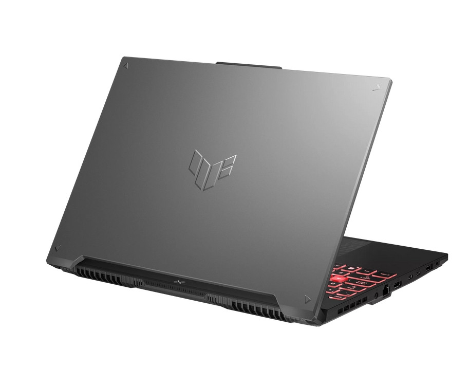 Лаптоп ASUS TUF Gaming FA607NUQ-RL014, 16" WUXGA 144Hz IPS, AMD Ryzen 7 170 3.2GHz, RTX 4050 6GB, 16GB DDR5 4800MHz, 512GB SSD - 90NR0QF3-M00380 - 2