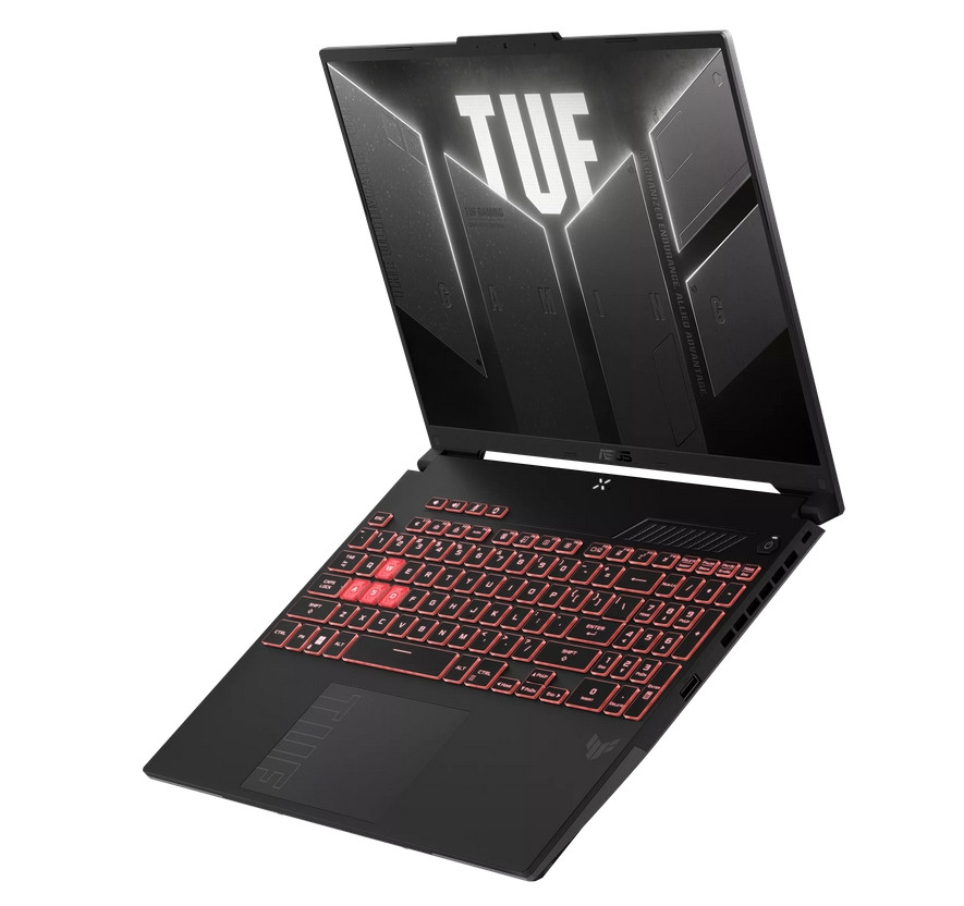 Лаптоп ASUS TUF Gaming FA607NUQ-RL014, 16" WUXGA 144Hz IPS, AMD Ryzen 7 170 3.2GHz, RTX 4050 6GB, 16GB DDR5 4800MHz, 512GB SSD - 90NR0QF3-M00380 - 7