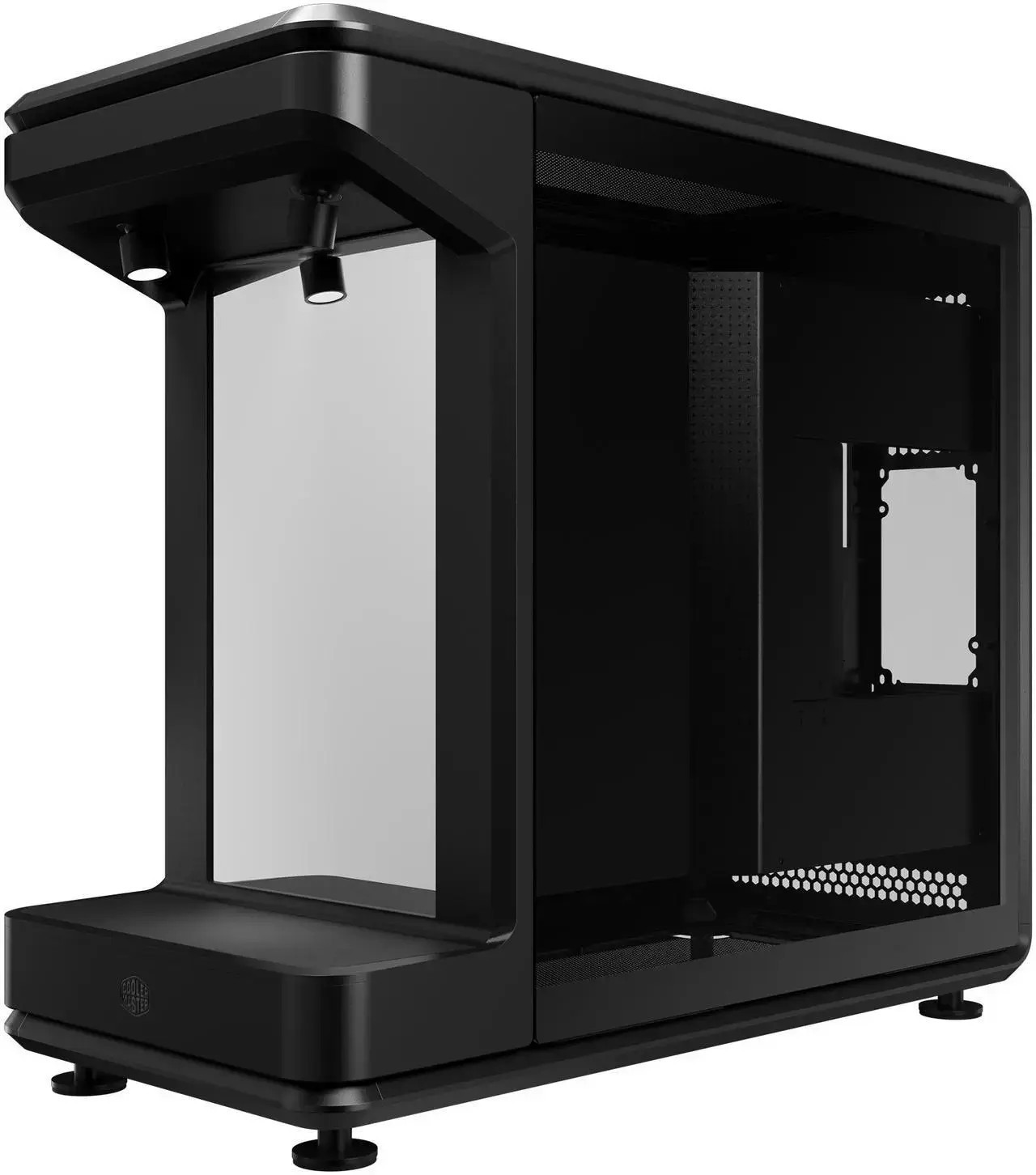 Кутия за компютър Cooler Master MasterFrame 360 Stage Mirror, 3бр ARGB вентилатора и Hub - MF360-KHNN-S01 - 4