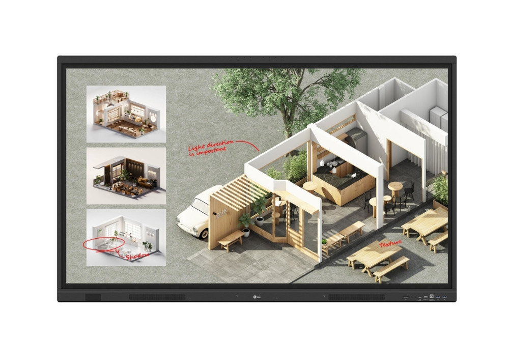 Интерактивен дисплей LG CreateBoard 55TR3DQ-B, 55" VA 4K UHD, Mali G52MP8, 64GB RAM, 64GB, Android 14 - 1