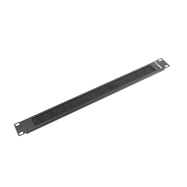 Четка панел Lanberg 19" 1U, черна - AK-1101-B - 1