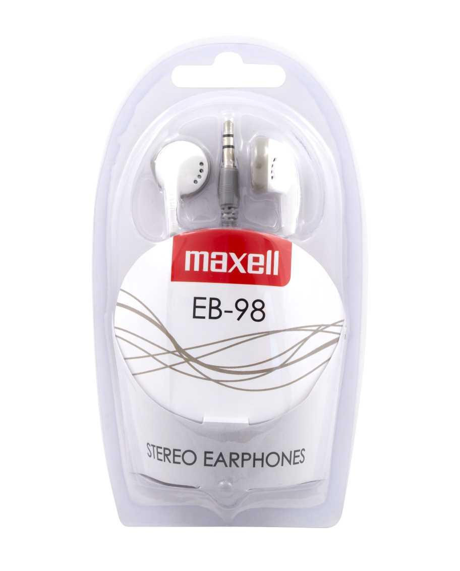 Слушалки тапи MAXELL EB-98, бели - ML-AH-EB-98-WHITE - 1