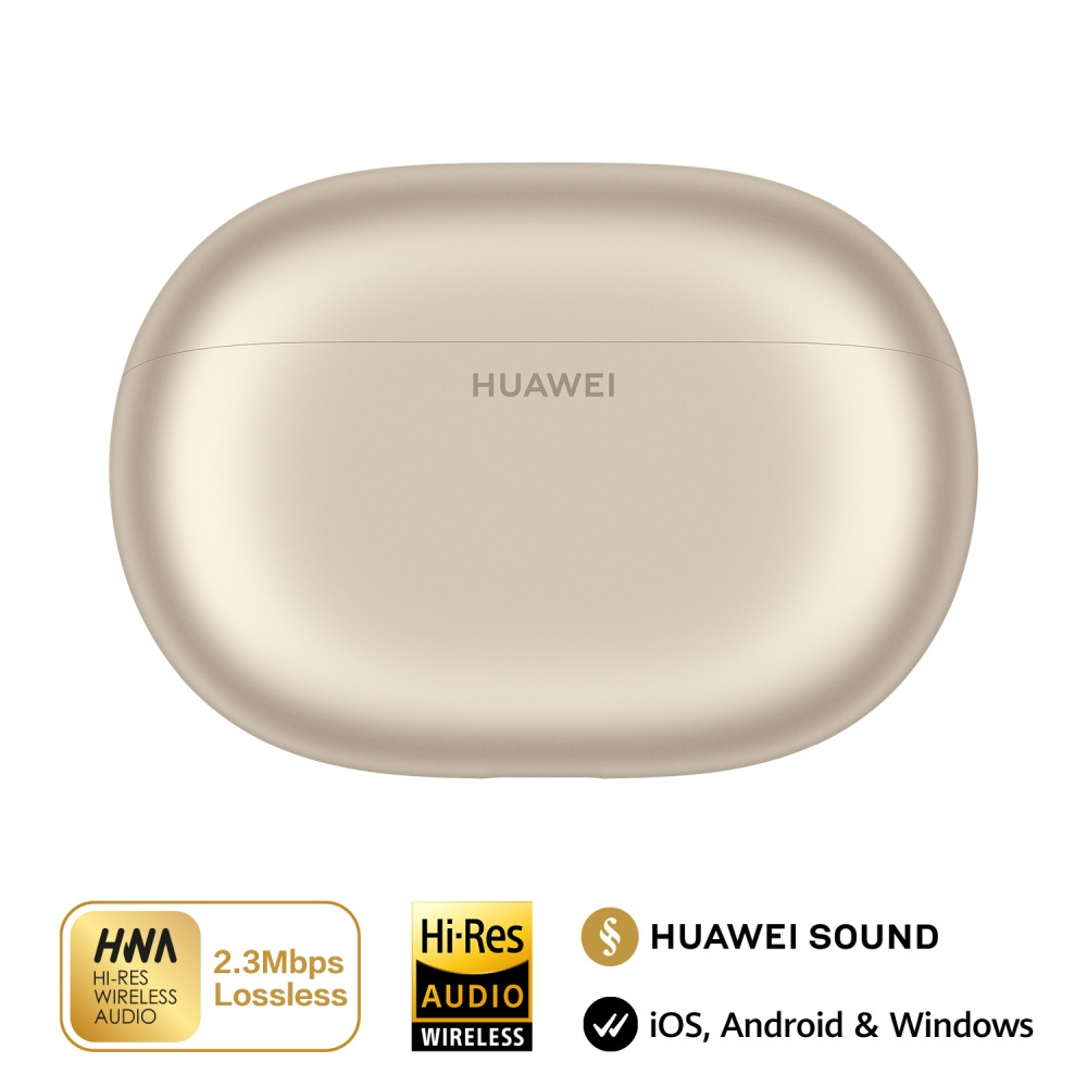 Слушалки Huawei FreeBuds Pro 5, In-ear, Bluetooth 6.0, Двойна система за шумопотискане, 5-8 часа работа - 6942103171598 - 5