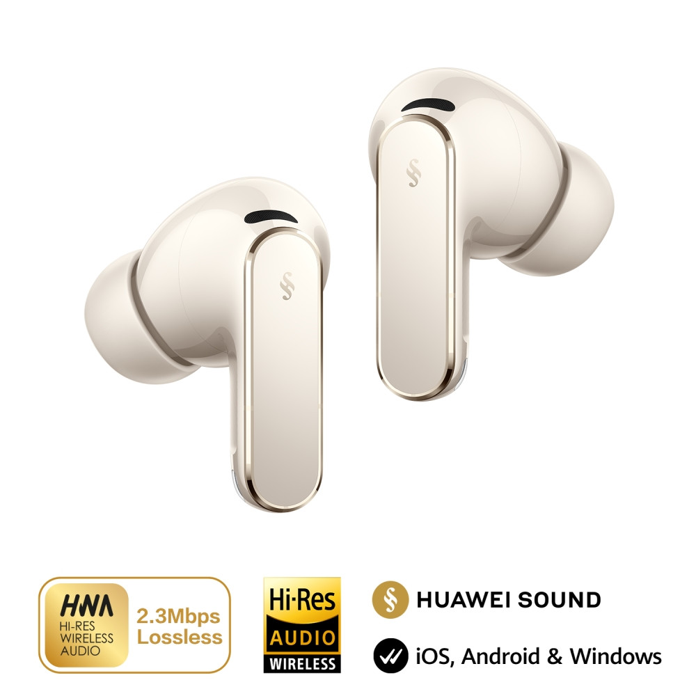 Слушалки Huawei FreeBuds Pro 5, In-ear, Bluetooth 6.0, Двойна система за шумопотискане, 5-8 часа работа - 6942103171598 - 6