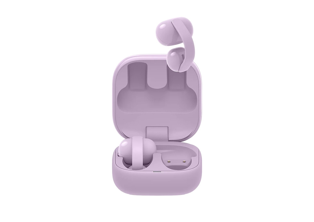 Слушалки Sony LinkBuds Clip WF-LC900, Open-ear безжични, Violet - CE7 - 1