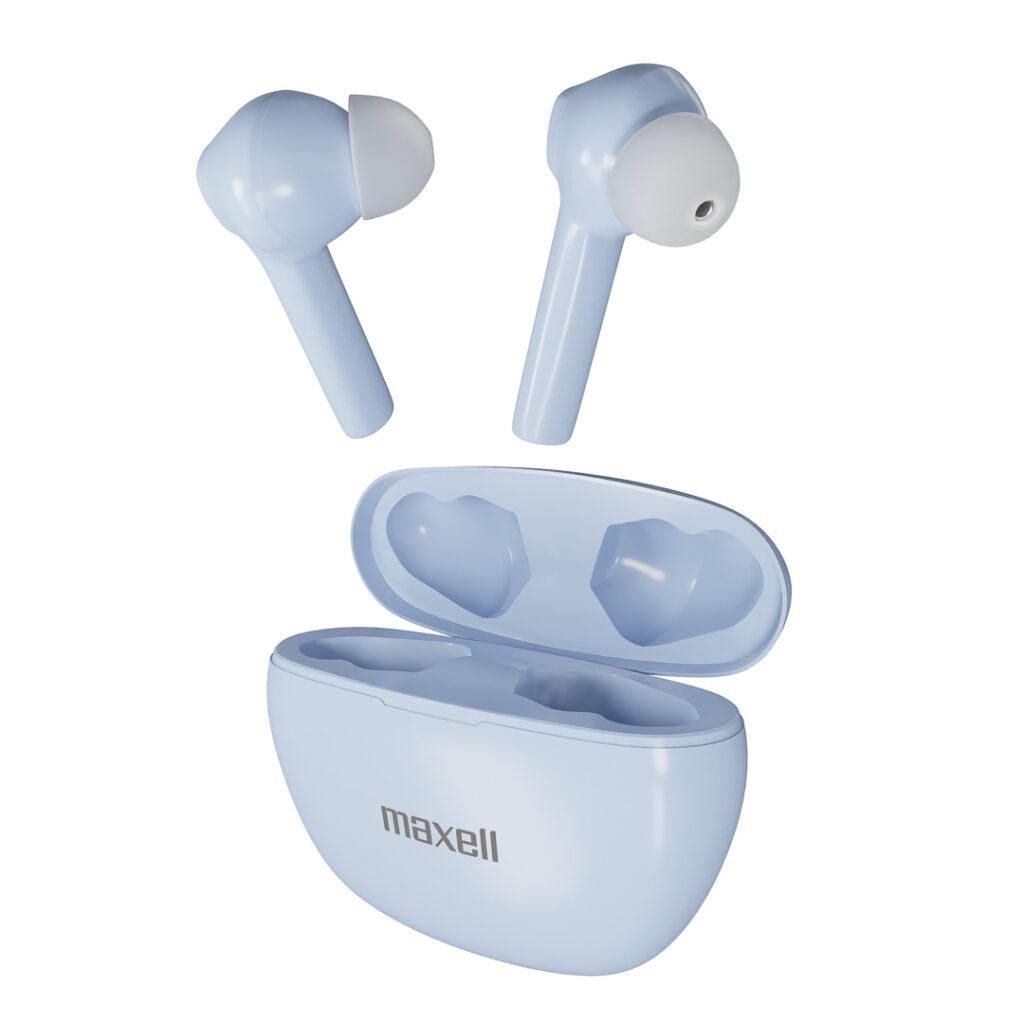 Bluetooth слушалки MAXELL Dynamic, True Wireless, In-Ear, Сини - ML-AH-TWS-DYNAMIC-BLUE - 1