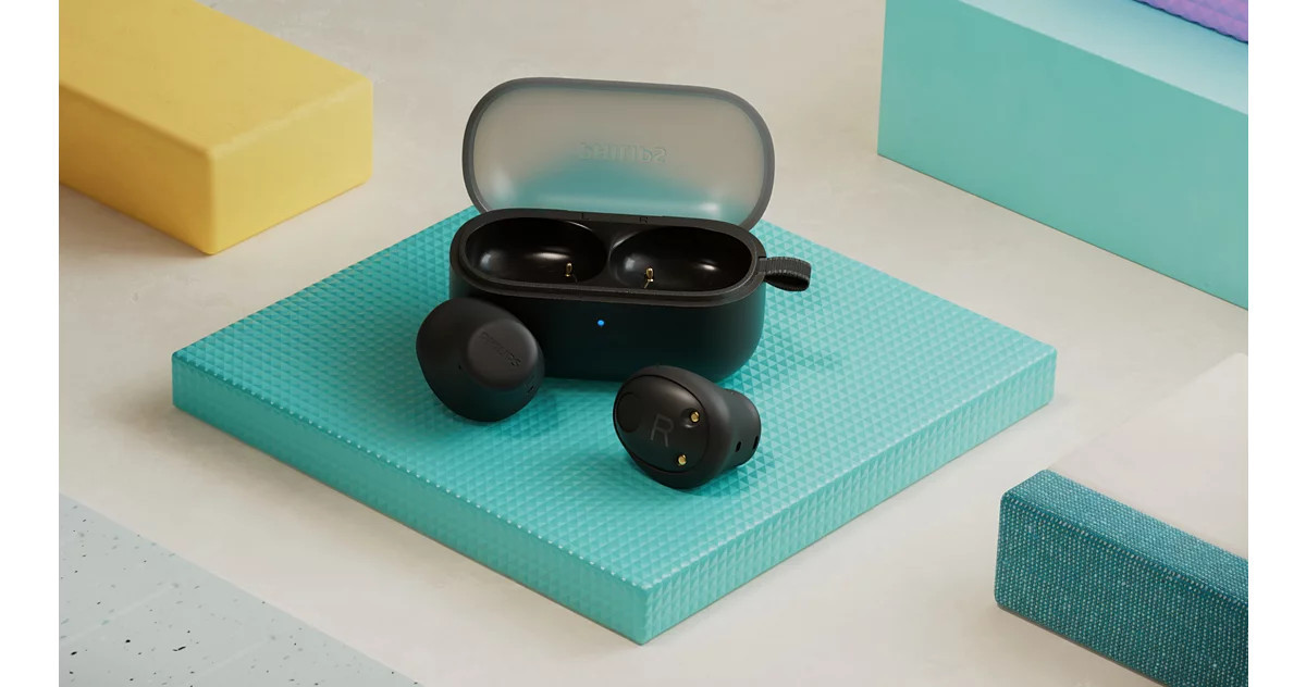 Bluetooth слушалки Philips TAT2149BK, вътрешноушни истински безжични - TAT2149BK/00 - 5