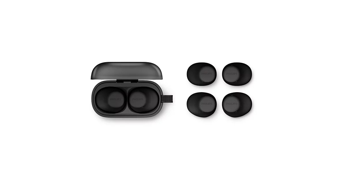 Bluetooth слушалки Philips TAT2149BK, вътрешноушни истински безжични - TAT2149BK/00 - 6