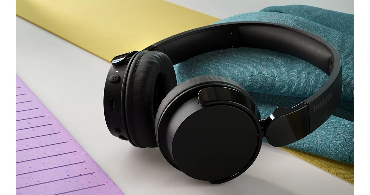 Безжични слушалки Philips TAH4209, Over-ear затворен тип, Bluetooth 5.3, 55h батерия - TAH4209BK/00 - 5