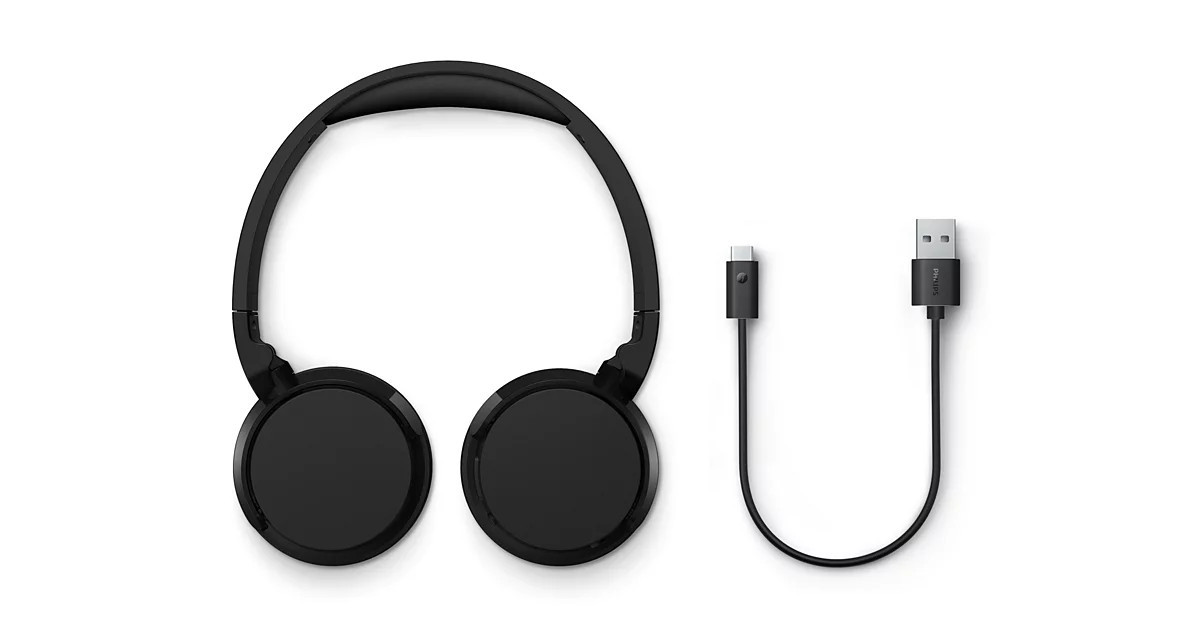 Безжични слушалки Philips TAH4209, Over-ear затворен тип, Bluetooth 5.3, 55h батерия - TAH4209BK/00 - 7