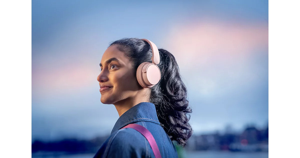 Безжични слушалки PHILIPS TAH4209, 32mm говорители, Bluetooth 5.3, 55 часа автономия, розови - TAH4209PK/00 - 3