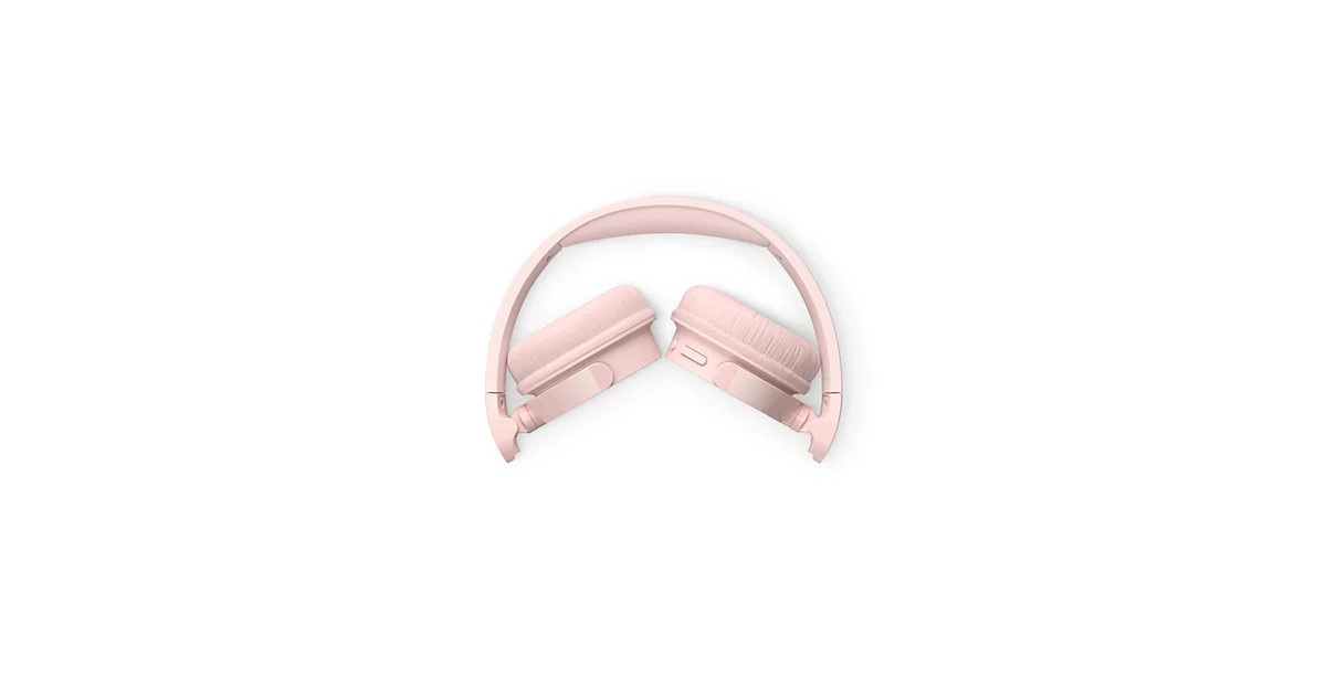 Безжични слушалки PHILIPS TAH4209, 32mm говорители, Bluetooth 5.3, 55 часа автономия, розови - TAH4209PK/00 - 7