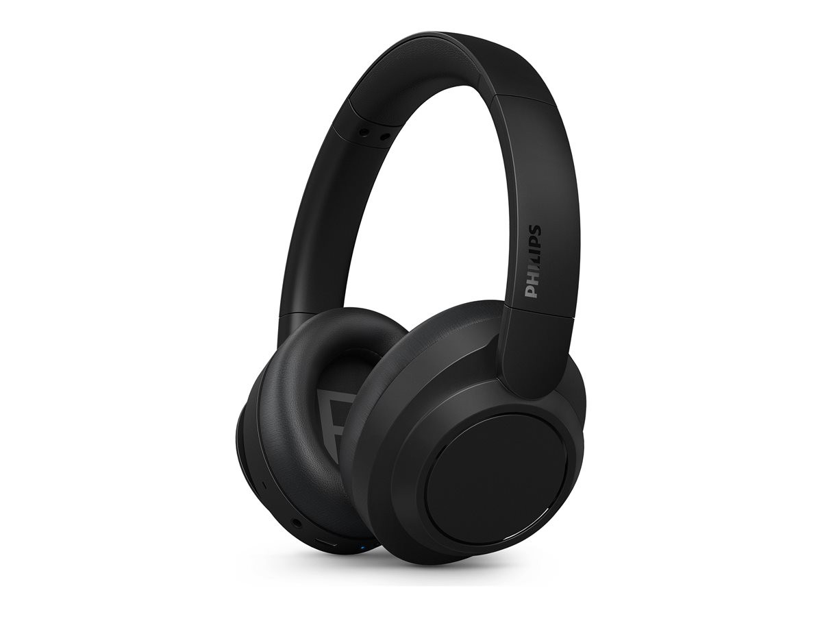 Безжични слушалки PHILIPS TAH6509BK, Over-ear, Bluetooth 5.3, Hybrid ANC, 70h батерия - TAH6509BK/00 - 1