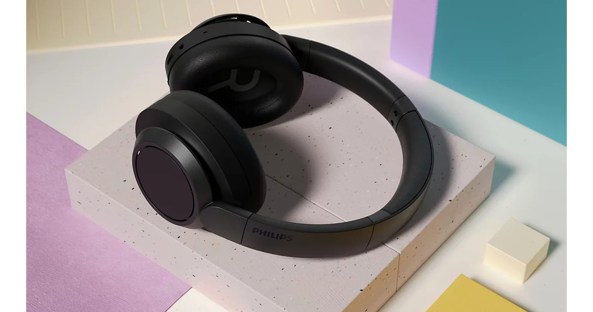 Безжични слушалки PHILIPS TAH6509BK, Over-ear, Bluetooth 5.3, Hybrid ANC, 70h батерия - TAH6509BK/00 - 4