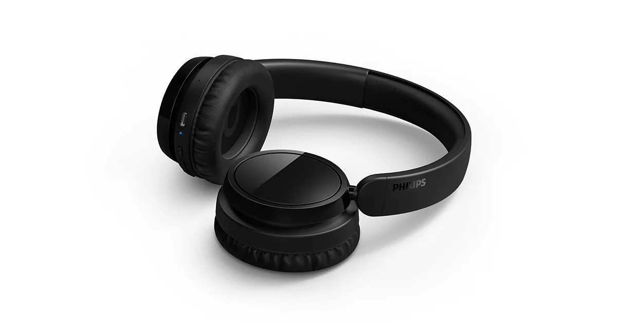 Безжични слушалки Philips, 40mm драйвери, затворена конструкция, черни - TAH5209BK/00 - 3