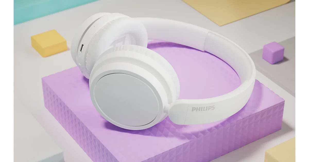 Безжични слушалки Philips TAH5209, 40mm динамични драйвери, затворен дизайн, бял - TAH5209WT/00 - 4
