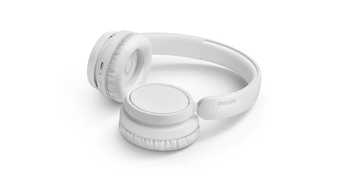 Безжични слушалки Philips TAH5209, 40mm динамични драйвери, затворен дизайн, бял - TAH5209WT/00 - 8