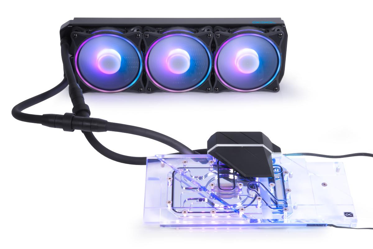 Водно охлаждане за видео карти Alphacool Eiswolf 2 AIO 360mm, AMD Radeon RX 6800/6800 XT - 1021887 - 1