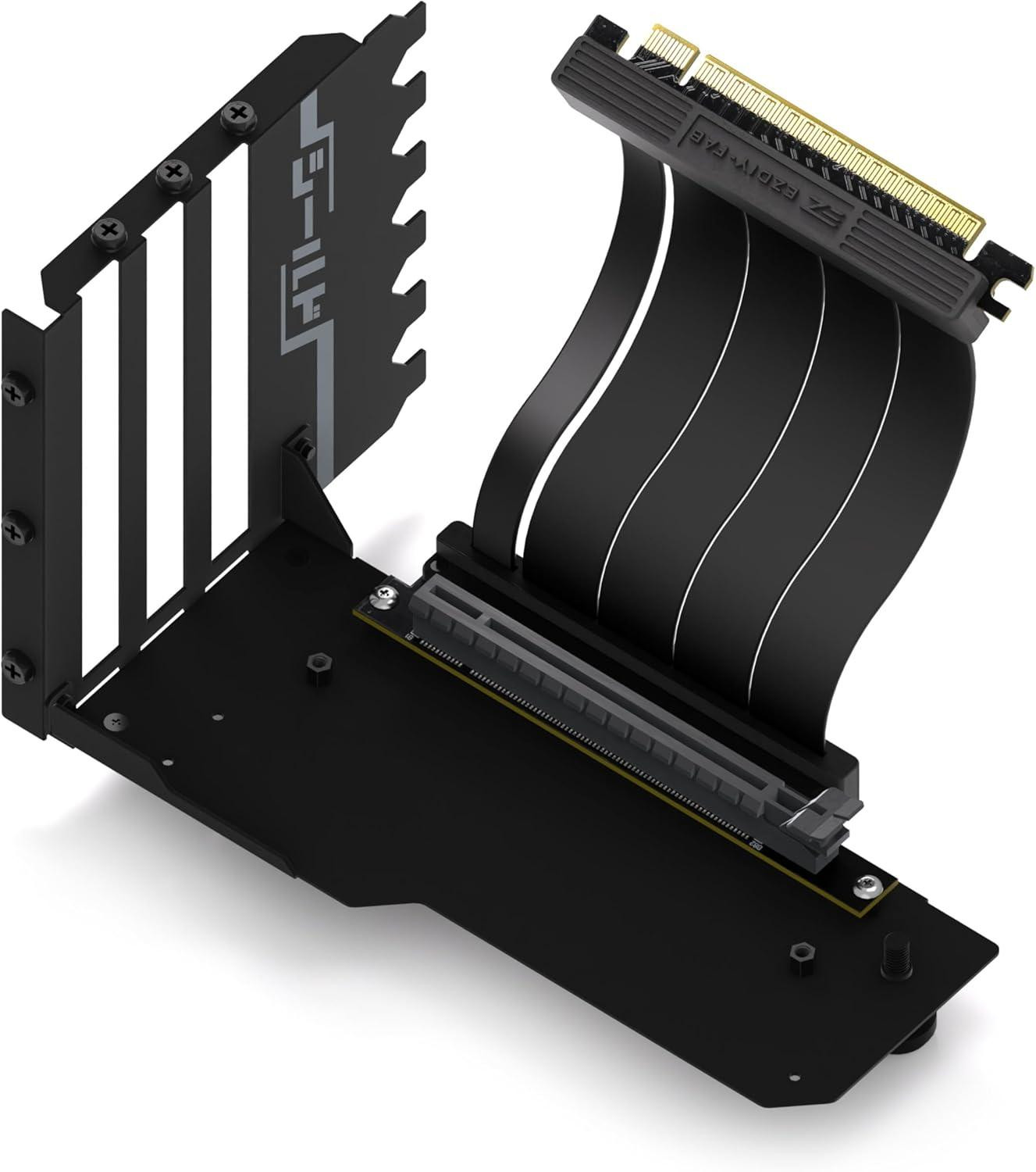 Брекет за вертикален монтаж на GPU EZDIY-FAB, PCIe 4.0 16x - YIHPI344 - 1
