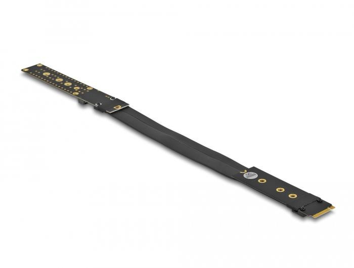 NVMe разширител DeLock 64136, PCIe M.2 Key M с кабел 20 см - 64136 - 1