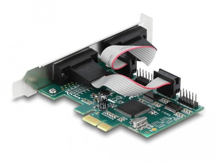 PCI Express карта DeLock, 4 x Serial RS-232 - 90410 - 2