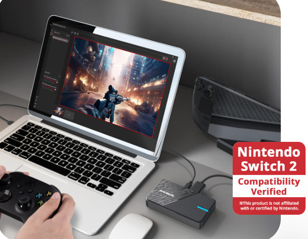 Видео кепчър AVerMedia StreamLine MINI Plus, 1080p60, HDMI/USB 3.0 Type-C - 61GC311G20BD - 3