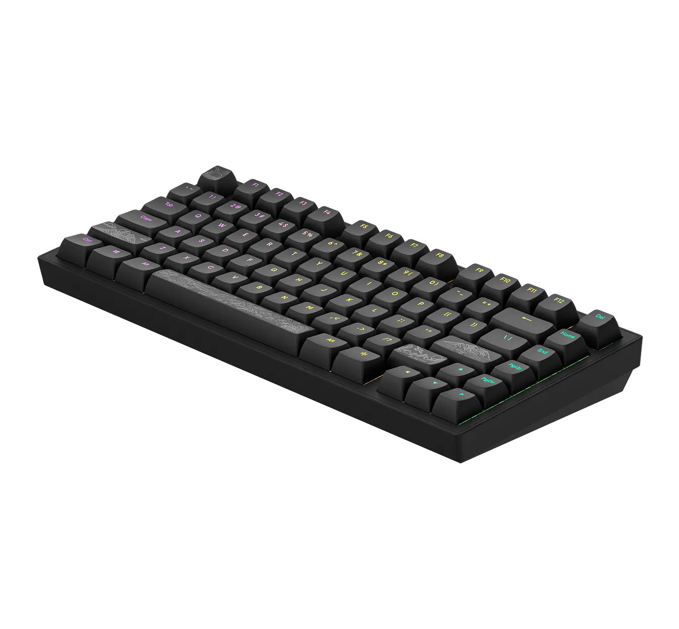 Механична геймърска клавиатура Dark Project ALU81A Terra Nostra V2 Black RGB - DPKB_NOSTRA_81_ANSI_BLACK_R2 - 2