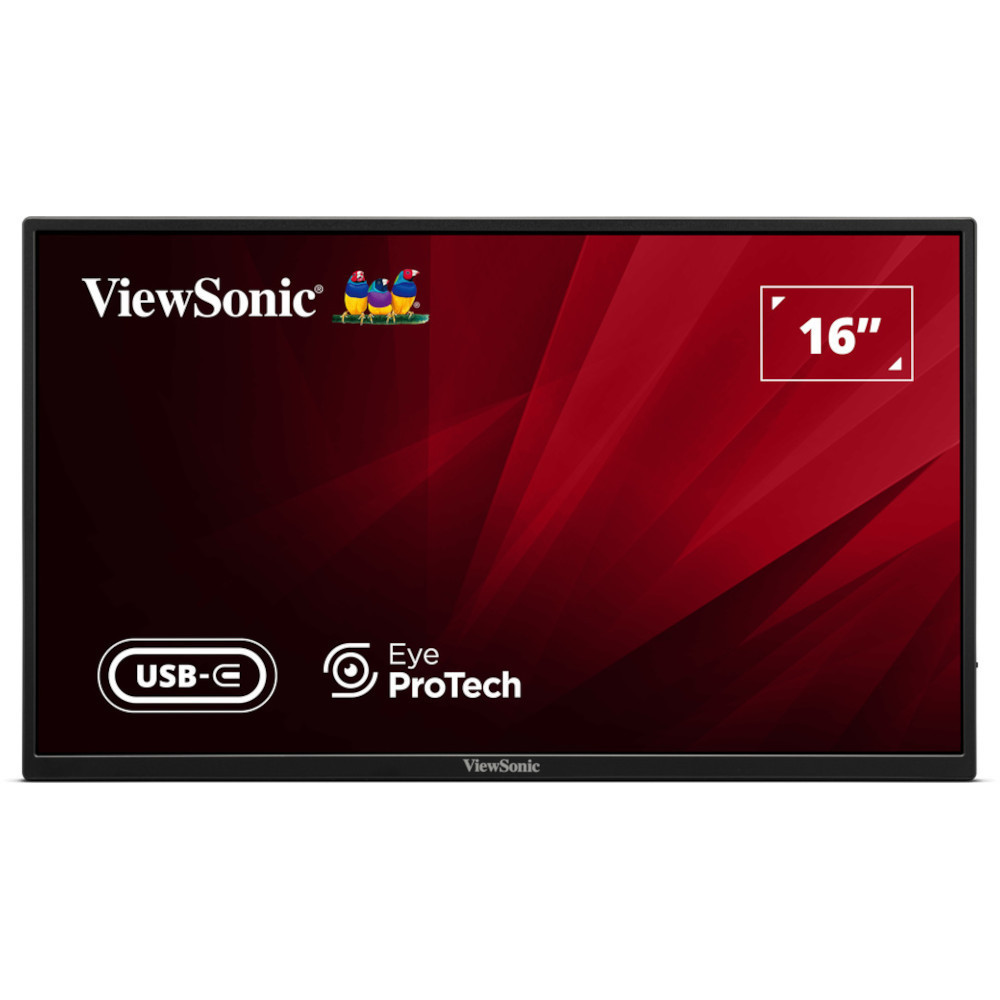 Монитор ViewSonic VA1650, 15.6" Full HD IPS - 1