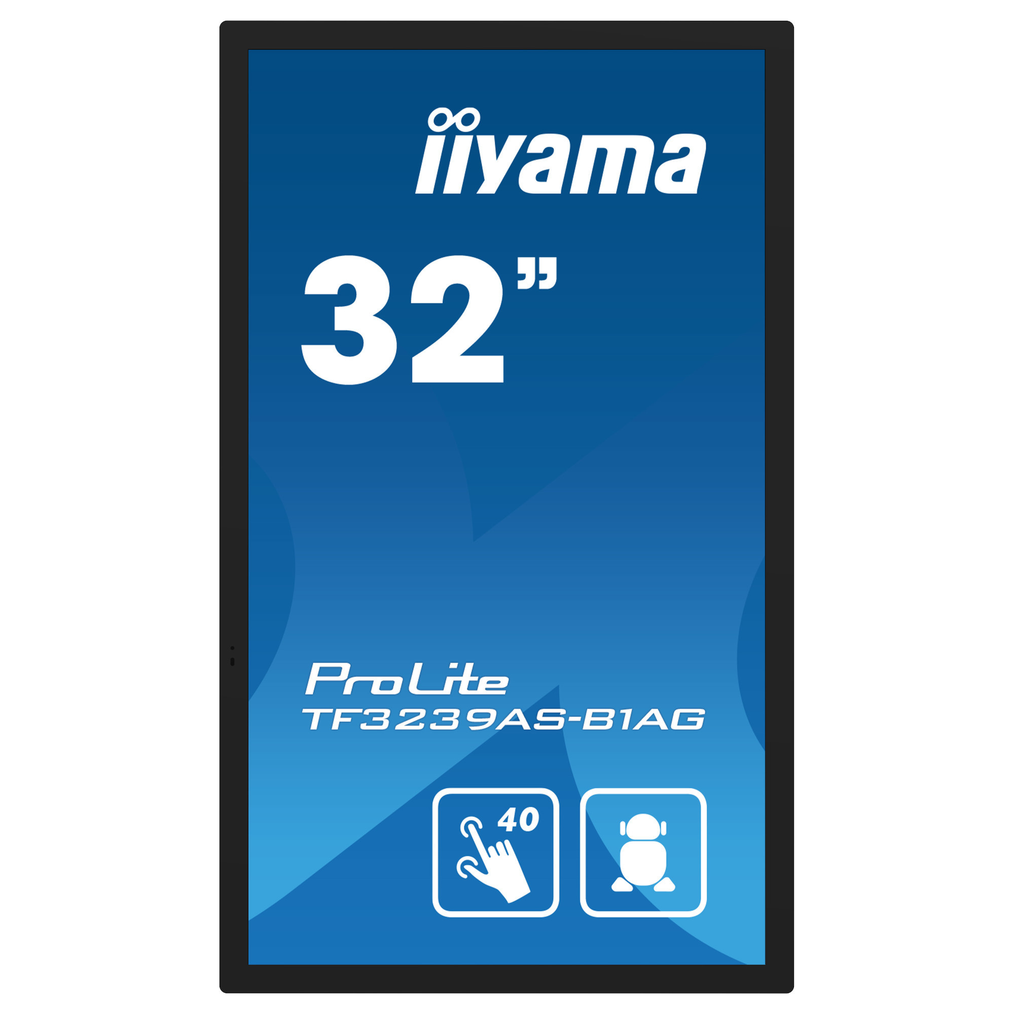Тъч монитор IIYAMA TF3239AS-B1AG, 31.5" Full HD IPS Тъч Дисплей, Android 11 - 2