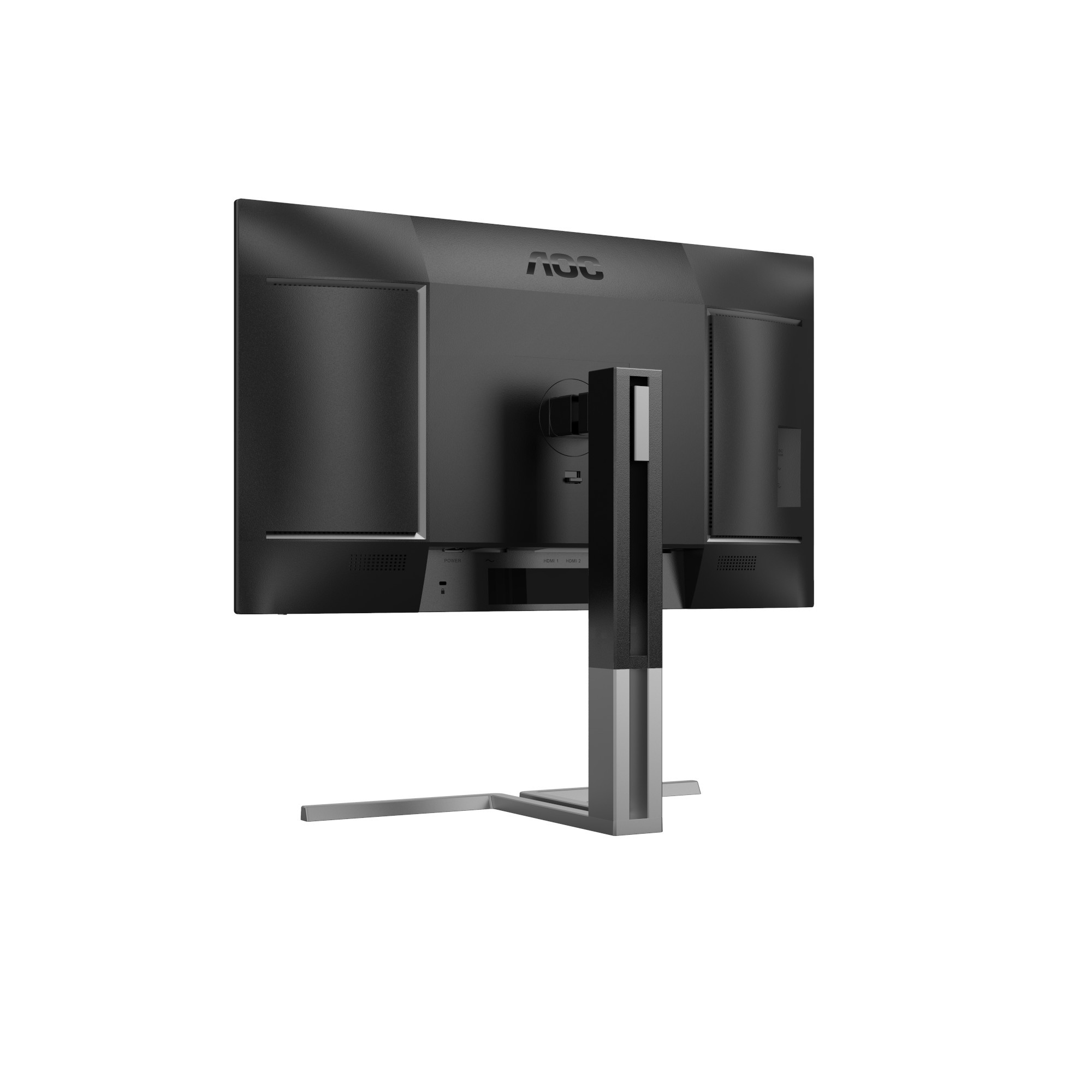 Монитор AOC U27U3CV, 27" 4K UHD, Nano IPS, KVM функцията, Adaptive Sync, Flicker Free, Low Blue Light, KVM, USB-C Docking - 9