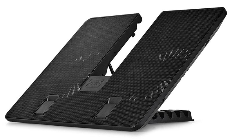 Охладител за лаптоп DeepCool U-PAL, 15.6", 2x140mm вентилатора, USB 3.0 - DP-N214A5-UPAL - 1