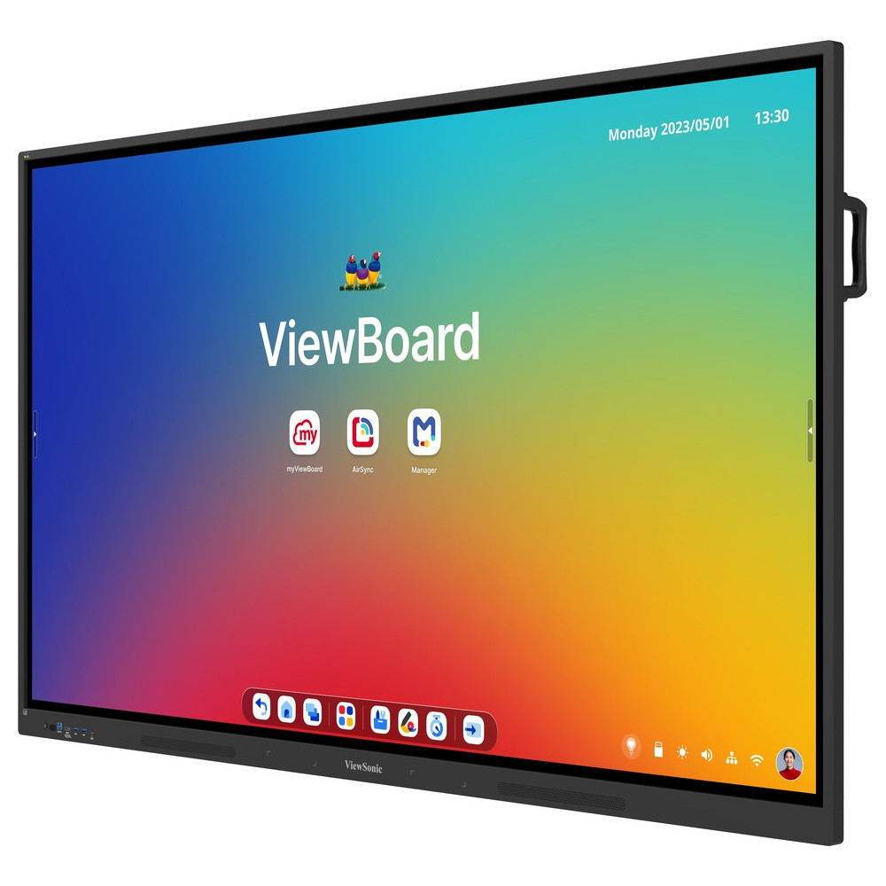 Интерактивен дисплей ViewSonic IFP7534, 75" 4K LED Infrared Multi Touch, Quad Core, 8GB RAM, 128GB Storage, Android 14 - 4