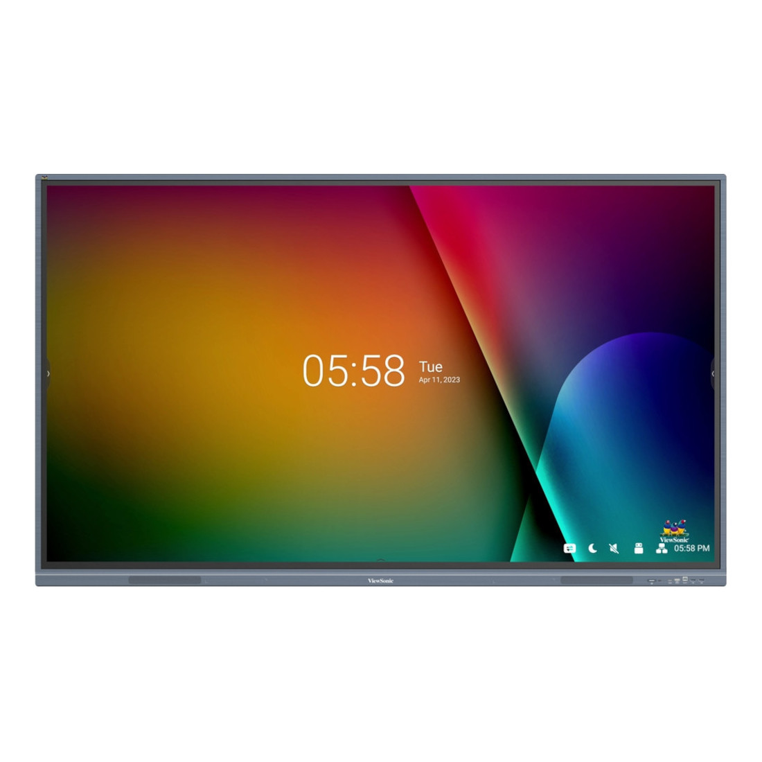 Интерактивен дисплей ViewSonic IFP7533-G, 75" 4K IPS Infrared Multi Touch, ARM Cortex A55, 8GB RAM, 128GB Storage, Android 13 - 1