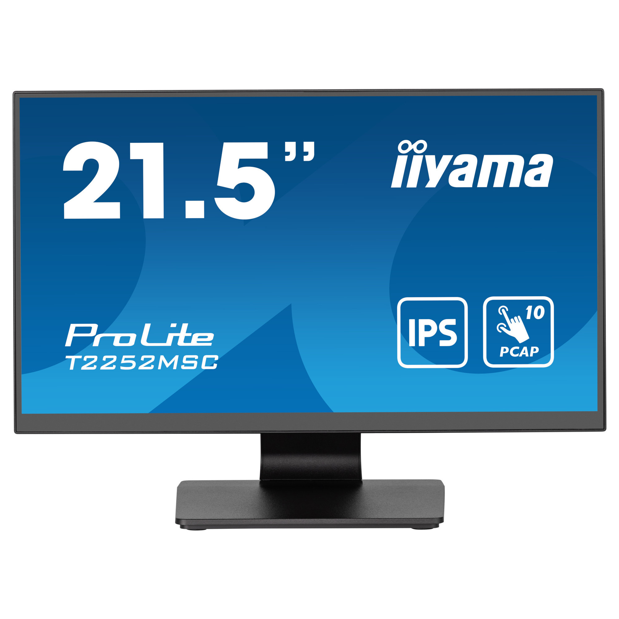 Монитор IIYAMA T2252MSC-B2, 21.5" Full HD IPS Touch - 1