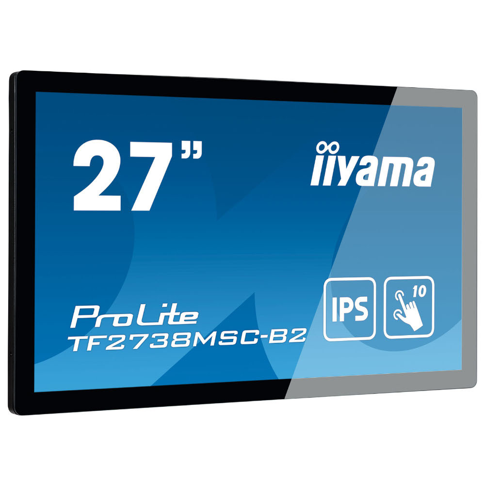 Тъч монитор IIYAMA TF2738MSC-B2, 27" Full HD IPS Capacitive multi-touch - 2